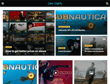 Tablet Screenshot of gameknightly.com